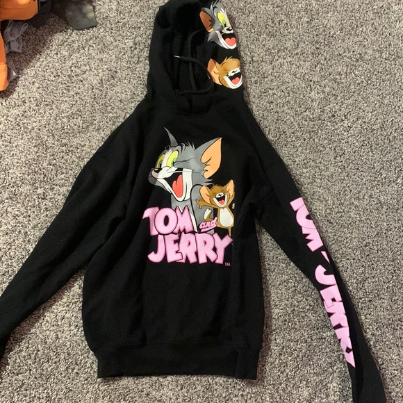 Tom and Jerry black hoodie - Picture 1 of 3